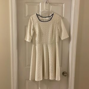 Off-white lace dress